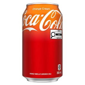 Coca Cola 0,355l Amerikai Orange Cream dobozos