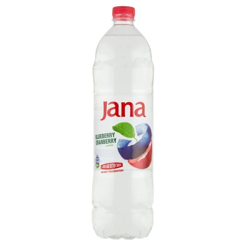 Jana 1500ml Kékáfonya-Vörösáfonya szénsavmentes ásványvíz DRS