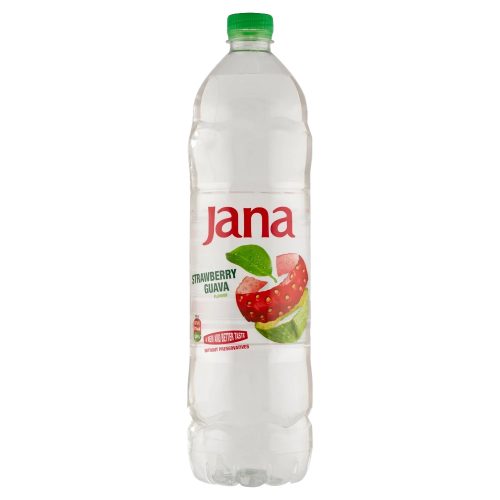 Jana 1500ml Eper-Guava szénsavmentes ásványvíz DRS