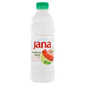 Jana 500ml Eper-Guava szénsavmentes ásványvíz DRS