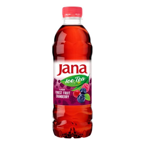 Jana 500ml Ice Tea Erdei Gyümölcs-Áfonya DRS