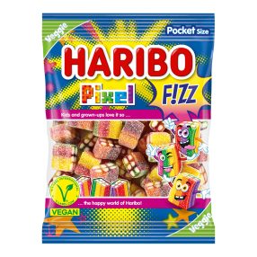 Haribo 80g Pixel Fizz gumicukor