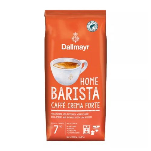 Dallmayr 1kg Home Barista Caffé Crema Forte szemes kávé