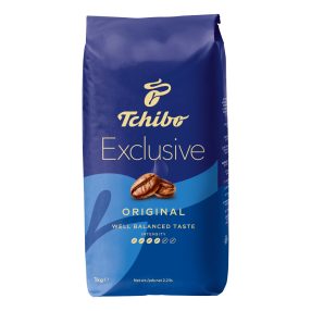 Tchibo 1kg Exclusive Original szemes kávé