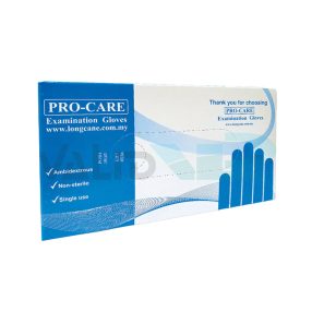 Pro-Care latex gumikesztyű 100db/csomag több méret