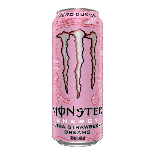 Monster 0,5l Ultra Strawberry energiaital DRS