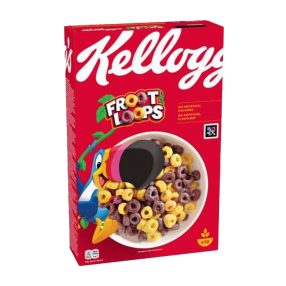 Kellogg's 375g Froot Loops gyümölcsös gabonakarika