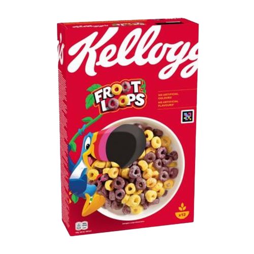Kellogg's 375g Froot Loops gyümölcsös gabonakarika