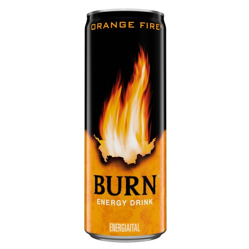 Burn 0,25l Narancs energiaital DRS