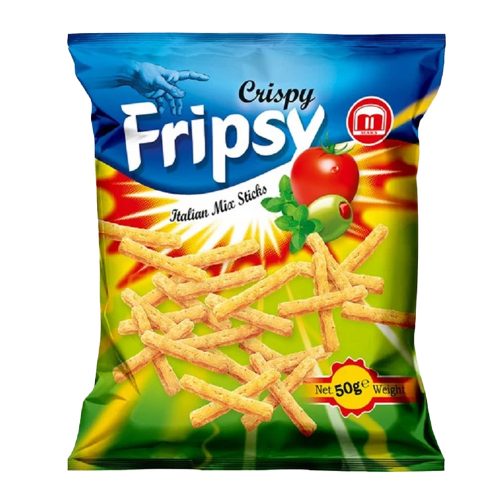 Fripsy 50g olasz fűszerkeverék ízű snack