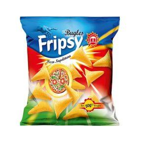 Fripsy 50g pizza ízű snack tölcsér