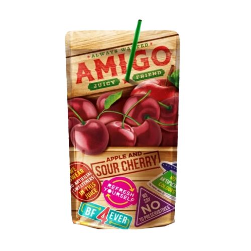 Amigo 200ml alma-cseresznye