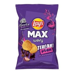 Lay's 120g Max Teriyaki Pork chips