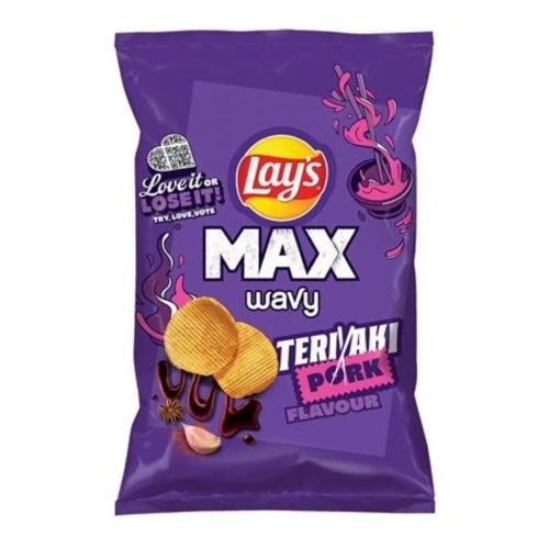 Lay's 120g Max Teriyaki Pork chips