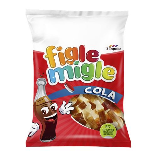 Figle Migle 80g cola ízű gumicukor