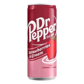 Dr Pepper 0,33l Strawberries&Cream dobozos