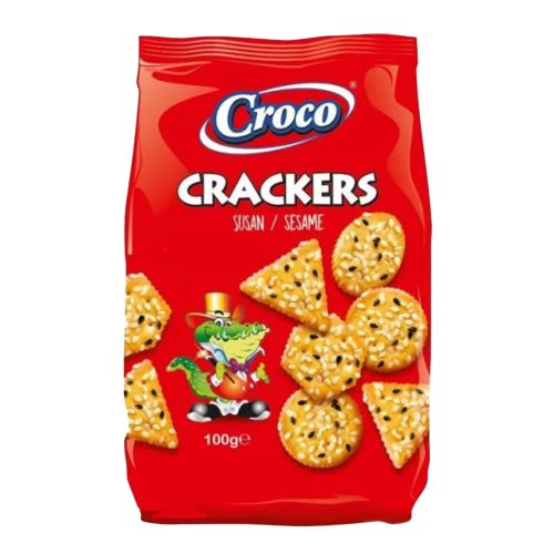 Croco 100g szezámmagos kréker