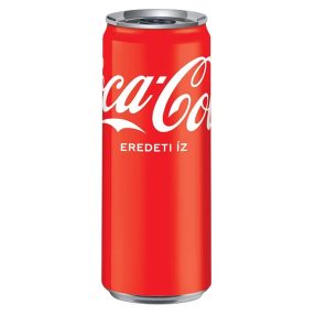 Coca Cola 0,33l dobozos DRS