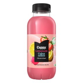 Cappy Lemonade 400ml Zero Citrom-Eper DRS