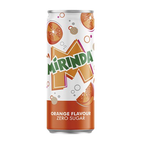 Mirinda 0,33l Narancs Zero dobozos DRS