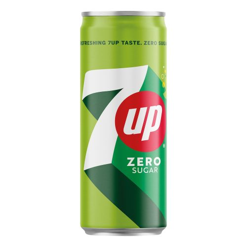 7Up Zero 0,33l dobozos DRS