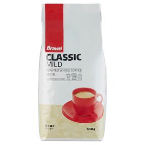 Bravos 1kg Mild szemes kávé