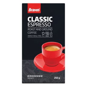Bravos 250g Espresso őrölt kávé