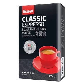 Bravos 1kg Espresso őrölt kávé
