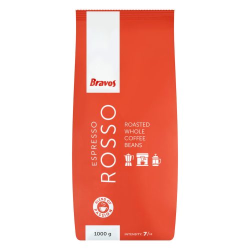 Bravos 1000g Espresso Rosso szemes kávé