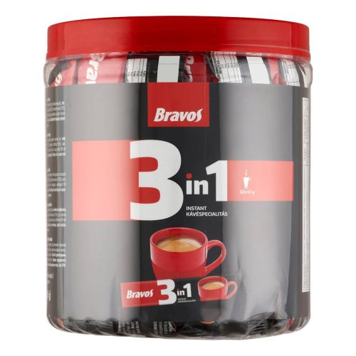 Bravos 3in1 instant kávé 50db