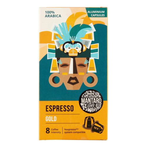Mantaro Espresso Gold kapszulás kávé 10db