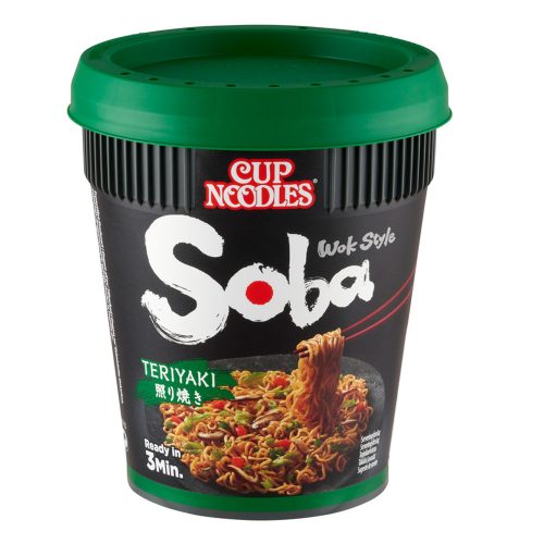 Nissin Soba 90g instant tészta poharas Teriyaki