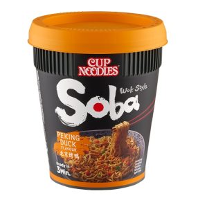 Nissin Soba 87g instant tészta poharas Pekingi Kacsa