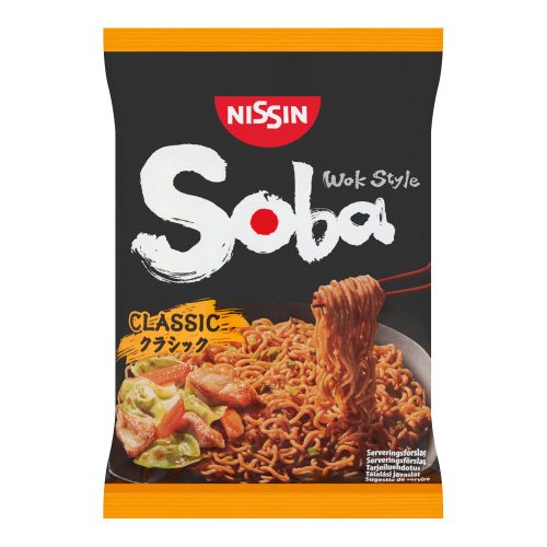 Nissin Soba 109g instant tészta Classic
