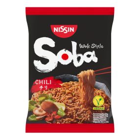 Nissin Soba 111g instant tészta Chili