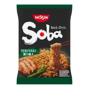 Nissin Soba 110g instant tészta Teriyaki