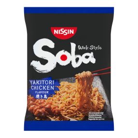 Nissin Soba 110g instant tészta Yakitori Csirke