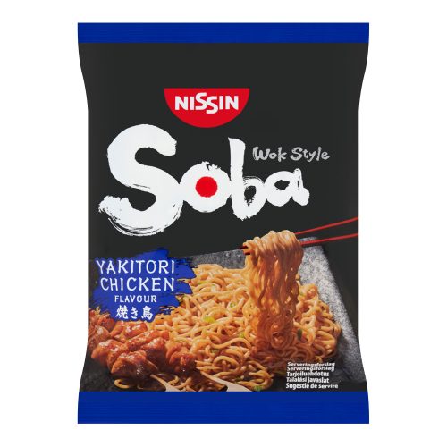 Nissin Soba 110g instant tészta Yakitori Csirke
