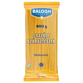 Balogh tészta 0,8kg makaróni