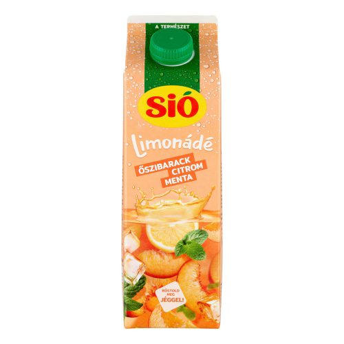 Sió 1l Limonádé Őszibarack-Citrom-Menta 6%