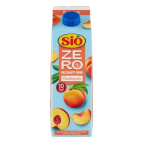 Sió 1l Zero Őszibarack