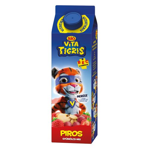 Sió 1l Vitatigris Piros Gyümölcs-Mix