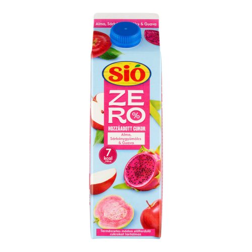Sió 1l Zero Alma-Sárkánygyümölcs-Guava