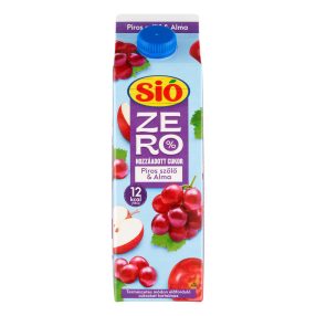 Sió 1l Zero Piros Szőlő-Alma