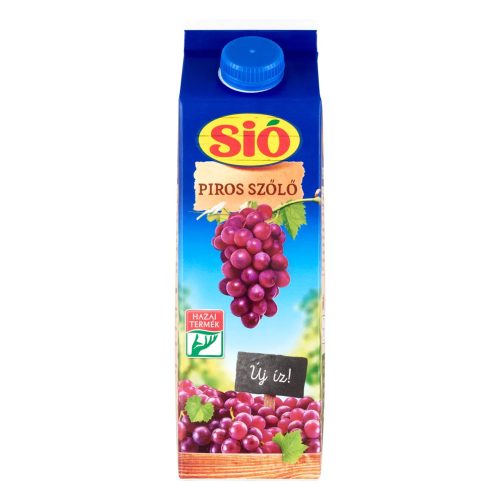 Sió 1l Piros Szőlő 20%