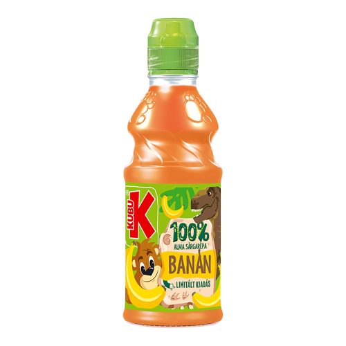Kubu 300ml Alma-Sárgarépa-Banán 100% DRS