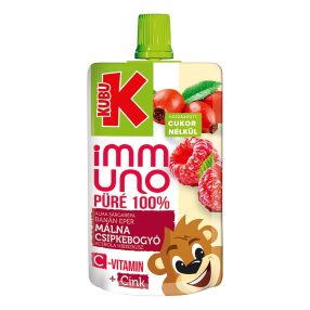 Kubu Immuno püré 100g Málna-Csipkebogyó 100%