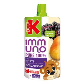 Kubu Immuno püré 100g Körte-Bodza 100%