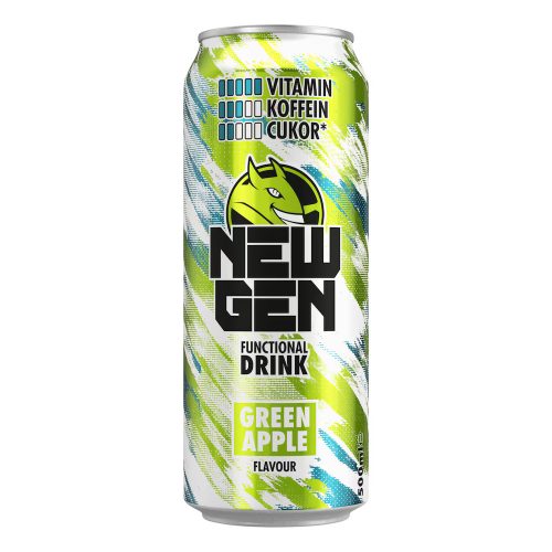 Hell NewGen 0,5l Zöldalma funkcionális ital DRS