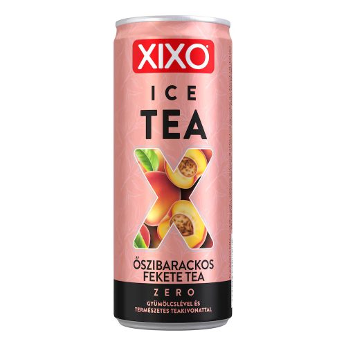 Xixo 0,25l Ice Tea Zero Őszibarack üdítőital DRS